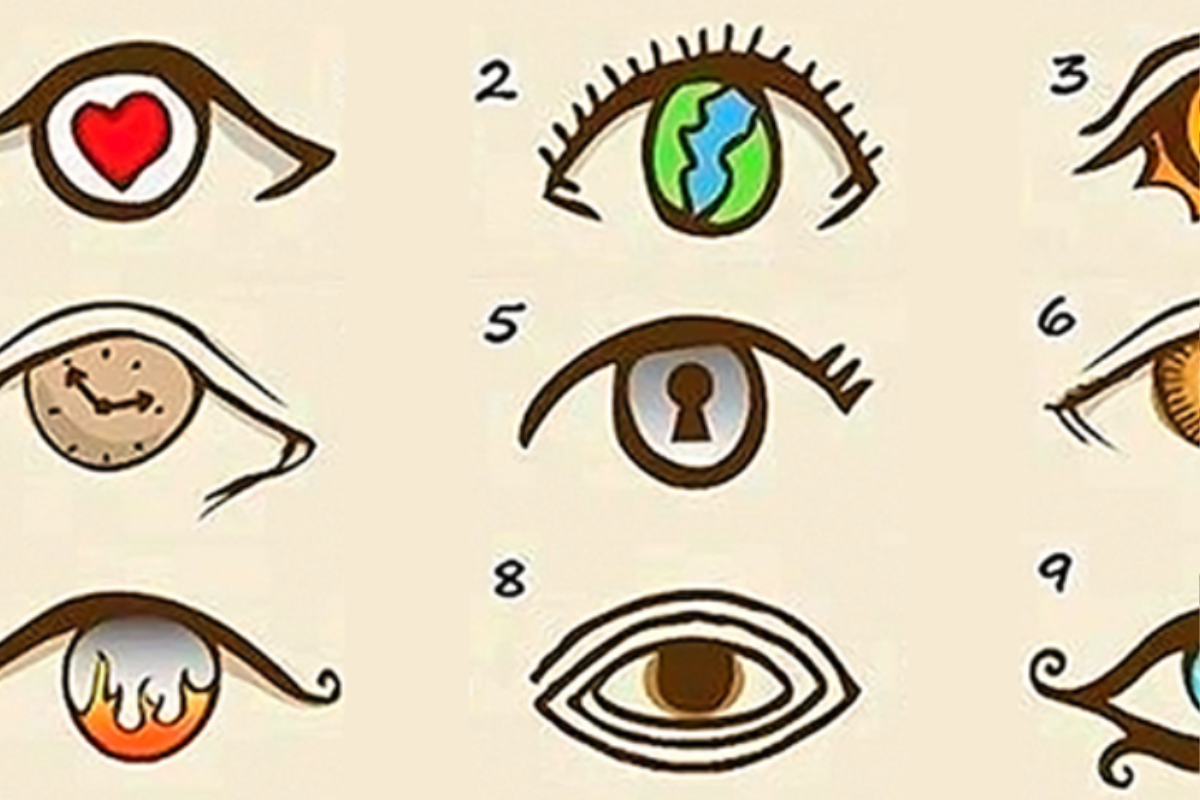 test ojos ¿Cuál ojo llama más tu atención? Elegí el que más te impacte a primera vista.