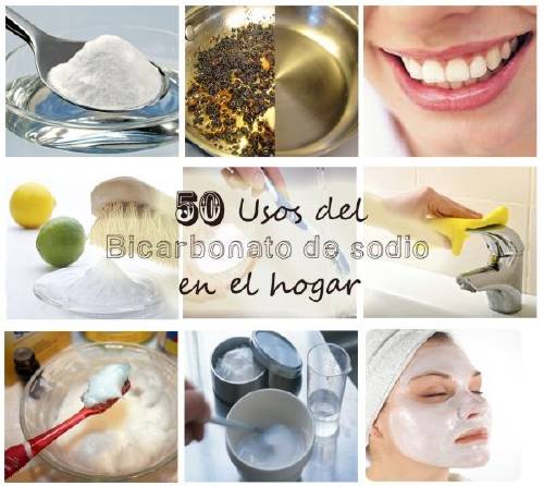 50 Asombrosos Usos y Beneficios del Bicarbonato de Sodio