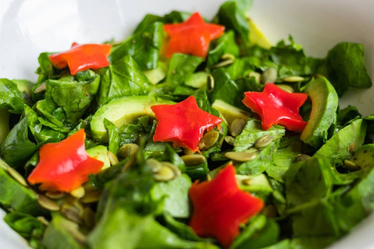 ensalada ensalada navideña