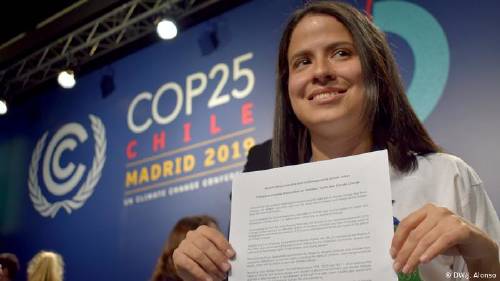 COP25: los activistas latinoamericanos, inspirados por Greta