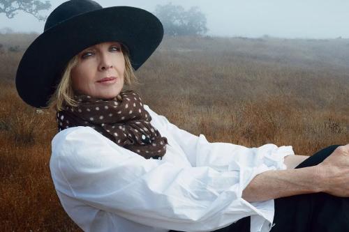 Diane Keaton moda sustentable (imagen: chatgpt)