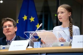 Greta Thunberg acusó a los líderes mundiales por su accionar ante la crisis climática