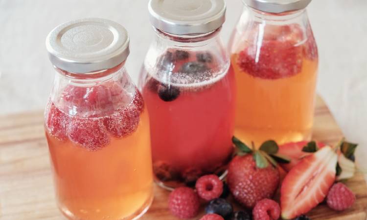 kombucha fresas