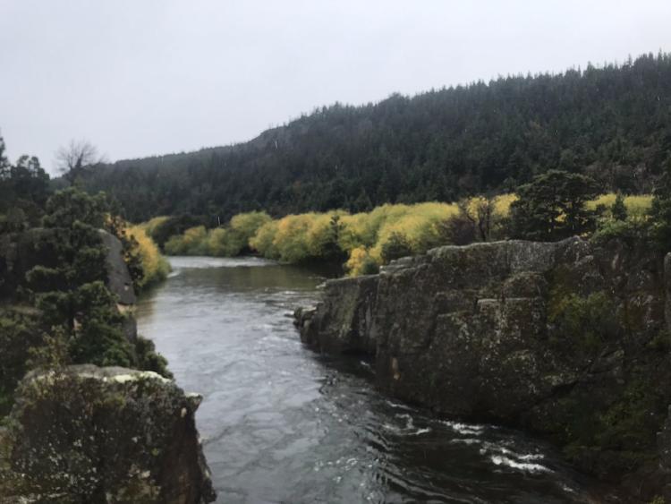 El río Carrenleufú, asediado por proyectos de hidroeléctricas, nace en Chubut, Argentina, y llega a Chile | Crédito: Evis Millán.