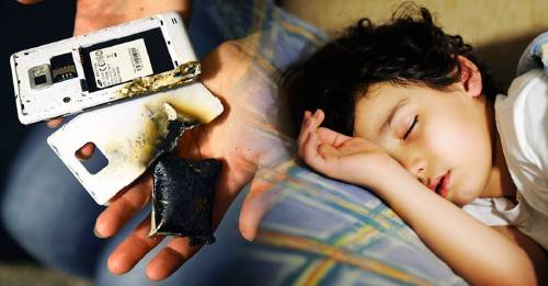 El teléfono móvil de un niño explotó mientras dormía ¿en qué condiciones puede ocurrir algo así