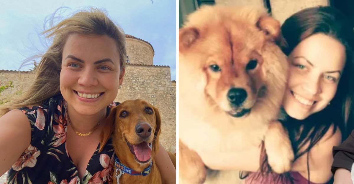 mujer perritos mujer perritos