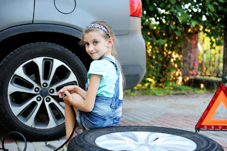 niñas vehículo niñas vehículo
