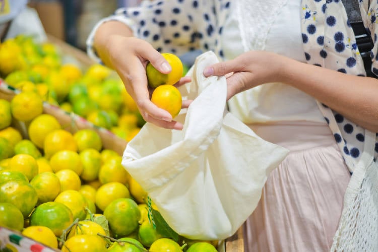 limones bolsa tela