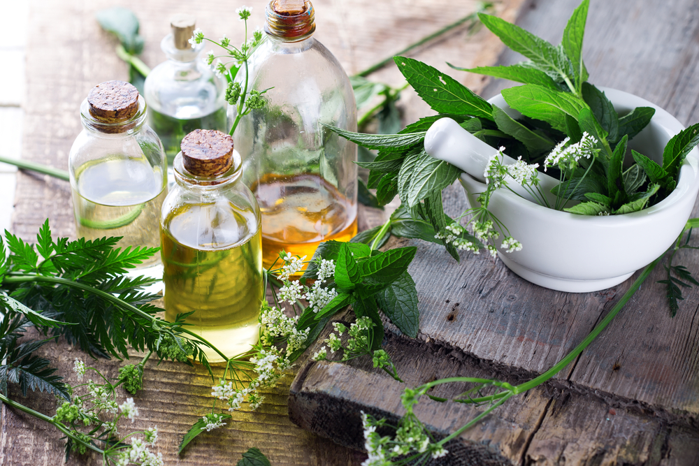 aceite esencial de menta aromaterapia