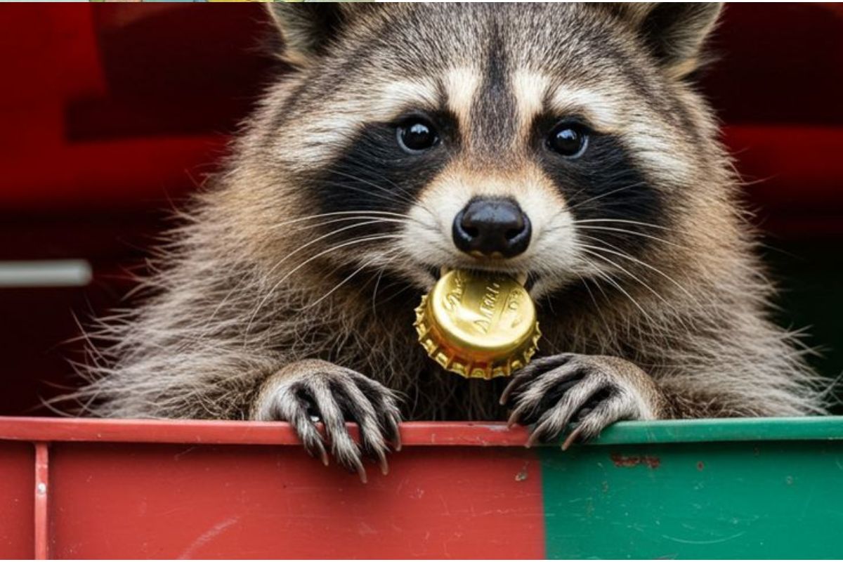 “Los mapaches no serán animales de manada”, señala Lesch, “pero sí son notablemente sociales y altamente adaptables”. (Imagen: Pinterest)