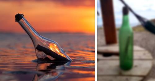 descubren mensaje botella descubren mensaje botella