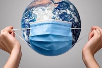 mundo con barbijo Imagen: Pinterest