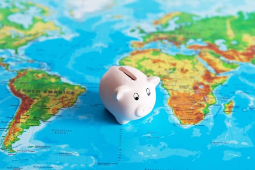 alcancia planisferio alcancia planisferio