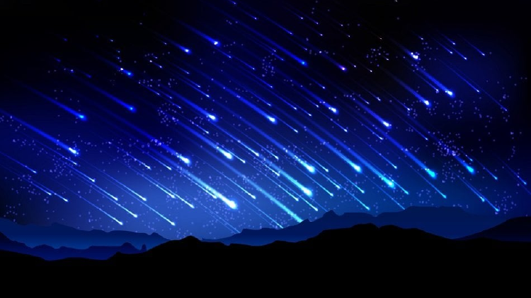 lluvia de estrellas meteoros