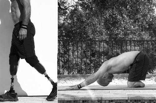Este hombre perdió sus dos piernas, y ahora viaja por el mundo enseñando yoga