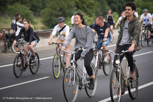 Rodada ciclista en Berlín Rodada ciclista en Berlín
