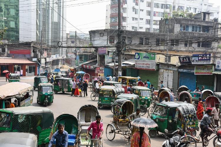 Chittagong Rikschafahrer
