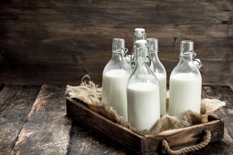 botellas leche