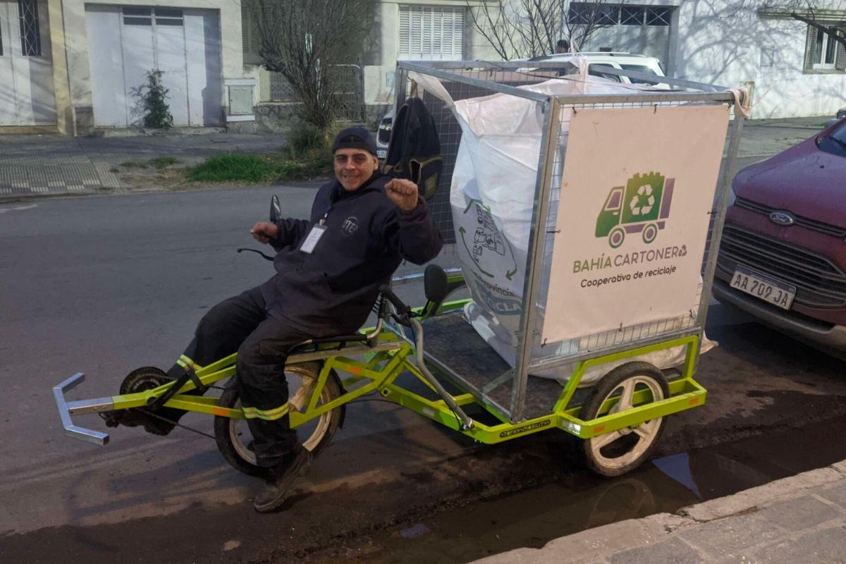 Una app argentina revoluciona el reciclaje en Buenos Aires. Imagen: bhinfo.com.ar)