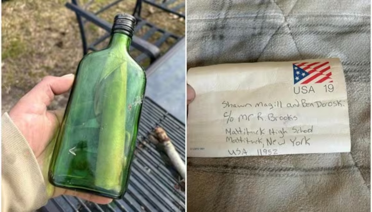 Una Botella Con Un Mensaje Escrito Hace A Os La Historia Detr S Del