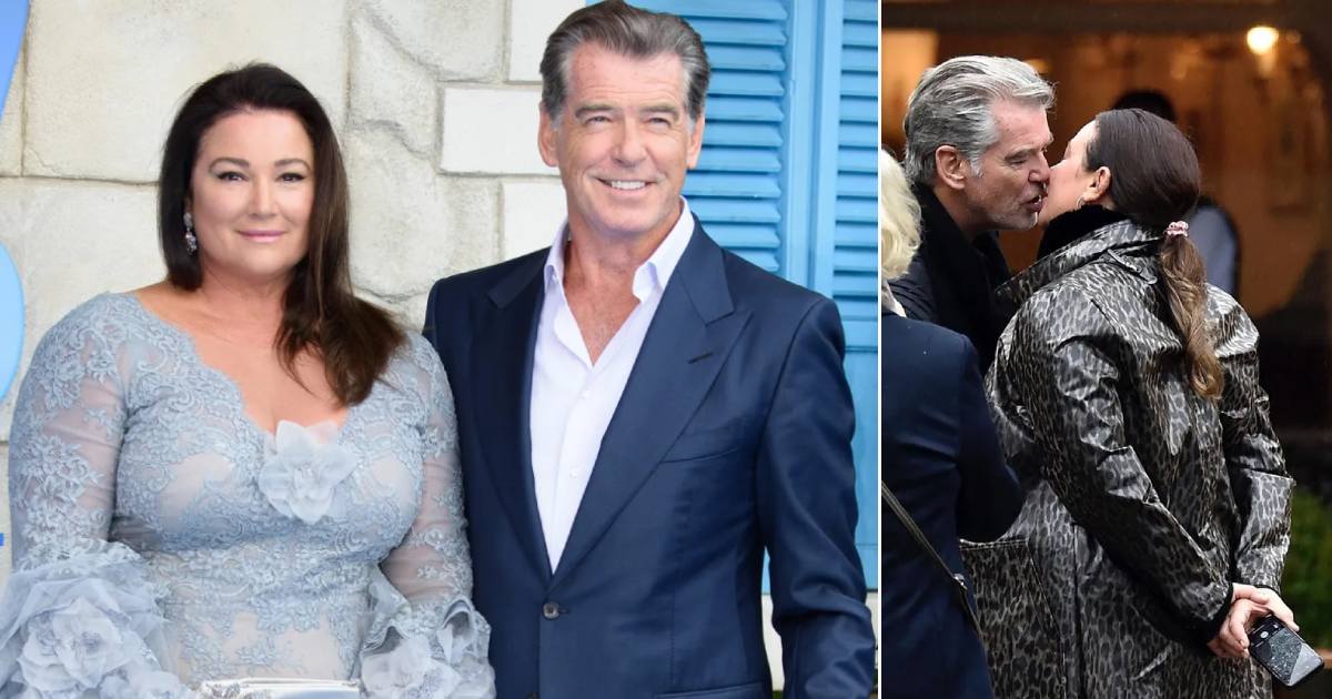 Pierce Brosnan y su mujer Pierce Brosnan y su mujer