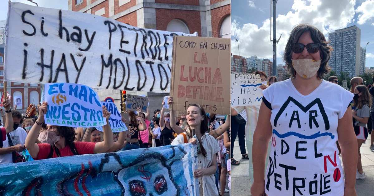 Marcha contra las petroleras Marcha contra las petroleras