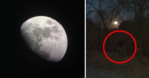 Este niño quiso sacarle una foto a la luna, pero tuvo una experiencia sobrenatural que no pudo explicar con palabras