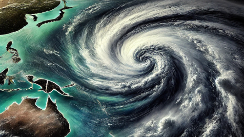 ciclon Ciclón Alfred: ¿El cambio climático aumenta a medida que avanza?. (Foto: IA)