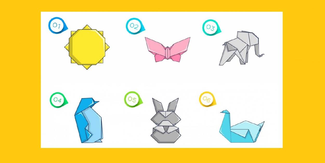 Elige una figura de origami y descubre un poderoso mensaje para tu vida