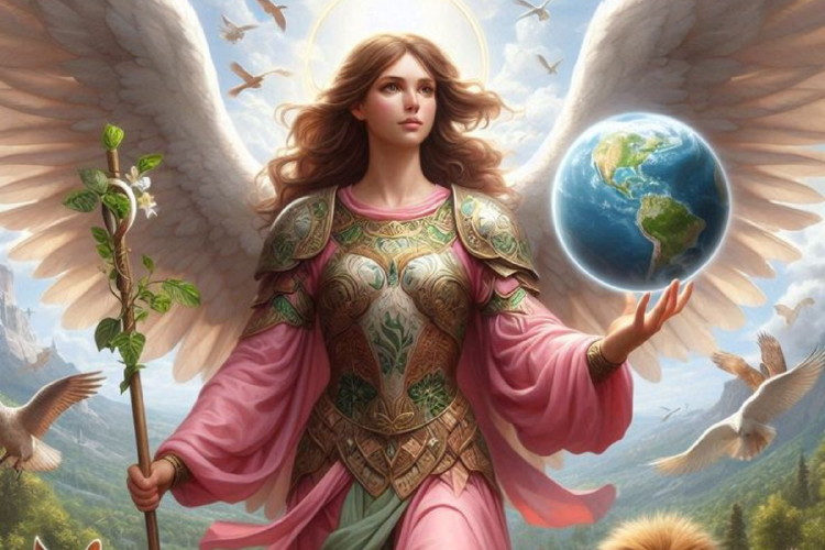 Arcangel Ariel Su nombre significa “León de Dios” y es conocido por ser el guardián de los elementos naturales, incluyendo los animales, las plantas, los minerales, las aguas y el aire . (Pinterest)