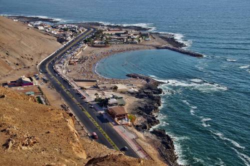 costa de arica chile