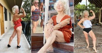 A los 75 años influencer fitness