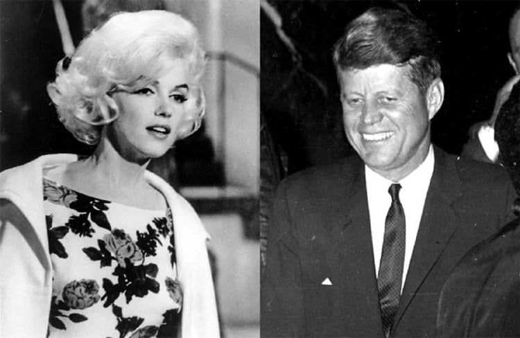 marilyn monroe jfk