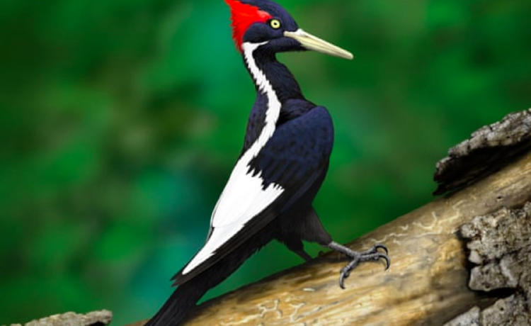 pájaro carpintero pico de márfil pájaro carpintero pico de márfil