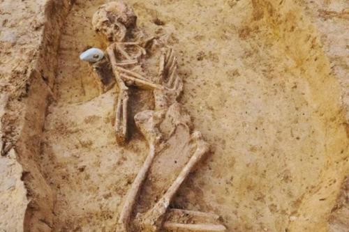 tumba © Centro Arqueológico de Olomuc.