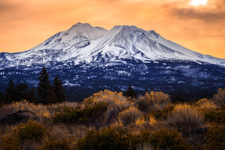 Monte Shasta en California