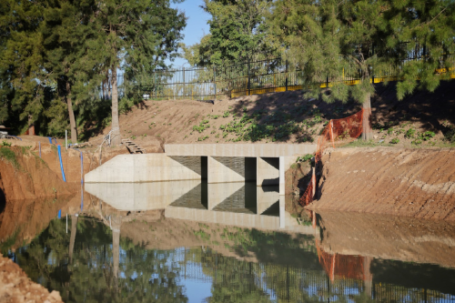 Gcba El objetivo es agrandar el reservorio para contener más el caudal del emisario del arroyo Medrano.