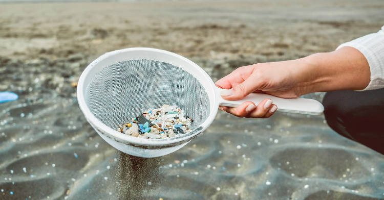 estudiantes canadienses maquina separar arena microplasticos