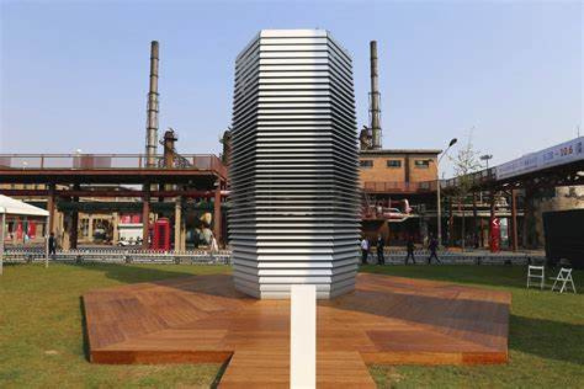 edificio purificador construcciones están siendo pensadas para absorber CO₂ y purificar el aire. (Imagen: efeverde.com)