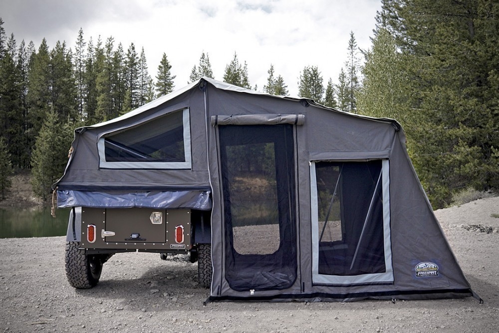 Un trailer que se convierte en una tienda de campaña para acampar adonde  quieras | Bioguia
