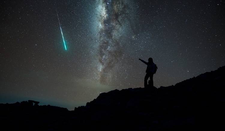 lluvia de meteoros