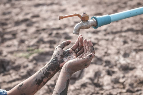 falta agua