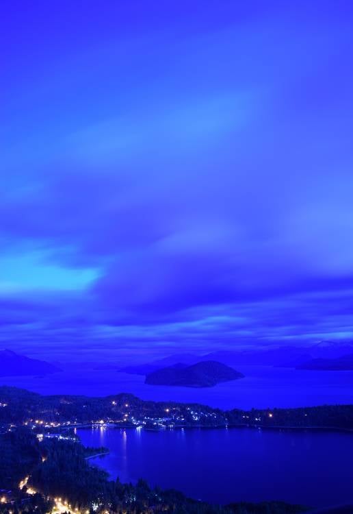 Amanecer azul, Patagonia Argentina (1) Amanecer azul, Patagonia Argentina (1)