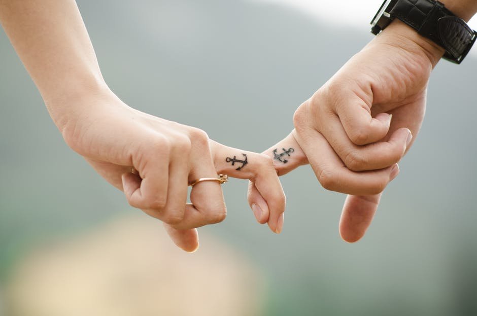 pareja feliz