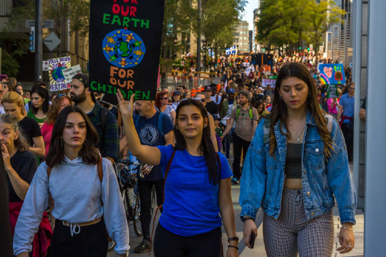 mujeres huelga clima