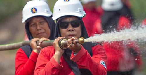 mujeres bomberos indonesia mujeres bomberos indonesia