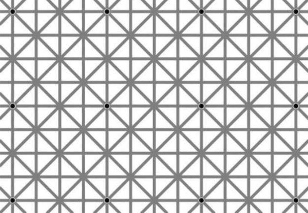 Desafío visual: ¿Cuántos puntos negros ves? Tus ojos pueden mentir