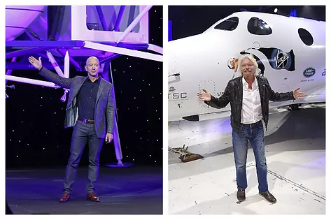 Bezos y Branson