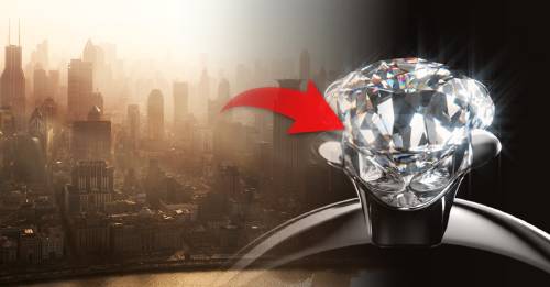 Inventó la aspiradora más rara del mundo: ¡convierte en diamantes el smog!