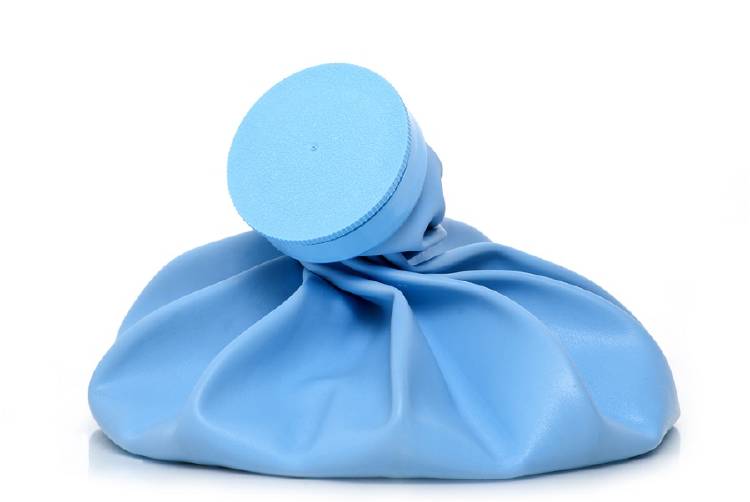 hielo bolsa de hielo